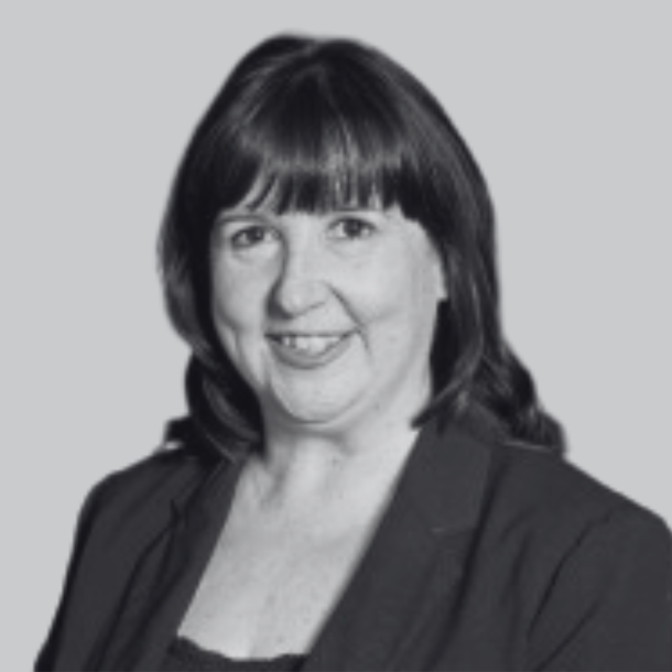 Amanda Ankin Black and White Headshot